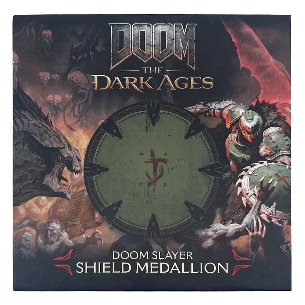 Doom: The Dark Ages Medaljon Žagin Ščit fotografija izdelka