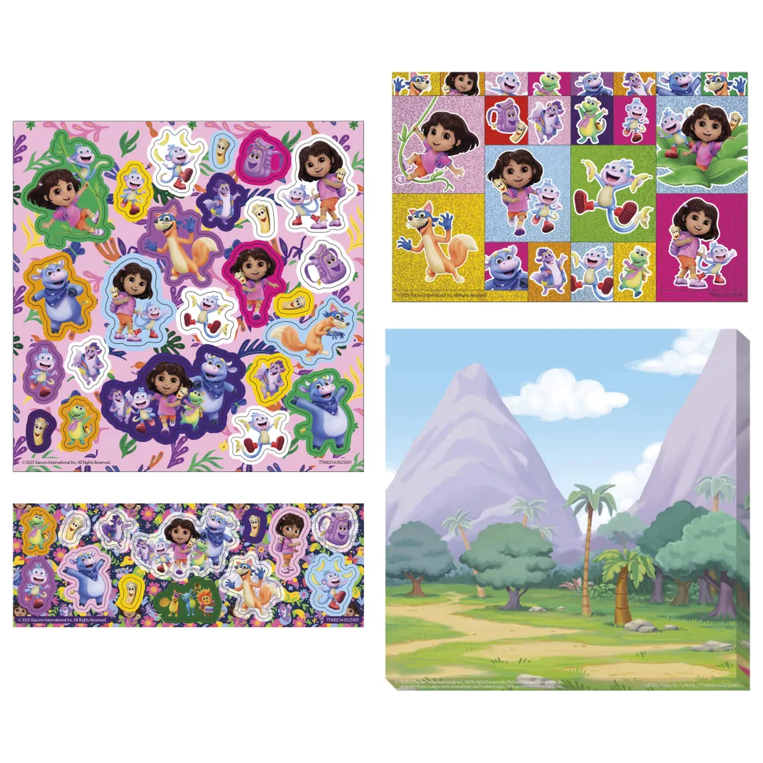 Dora the Explorer Nalepke iz džungle fotografija izdelka