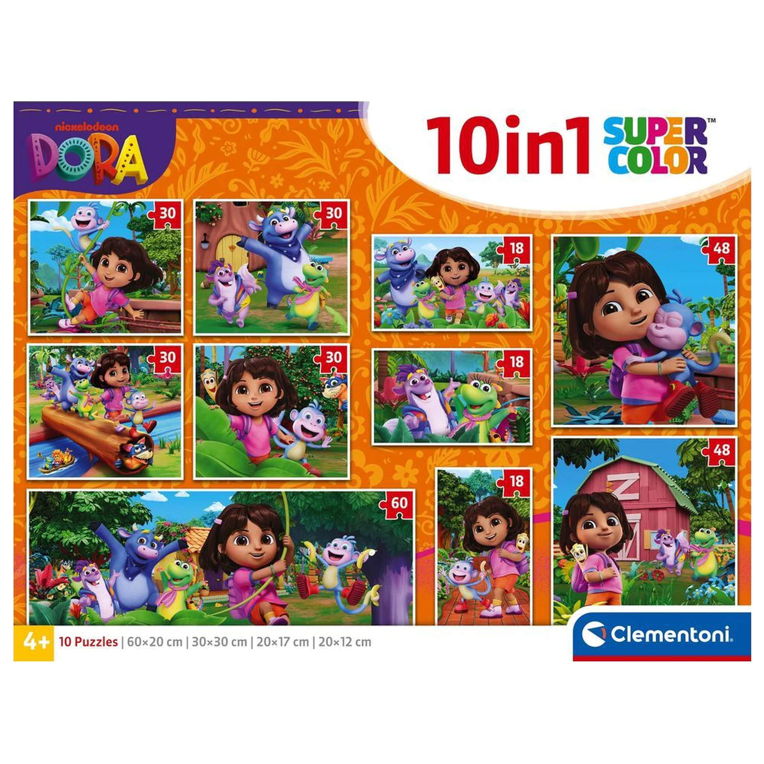 Dora The Explorer sestavljanka 10 v 1 fotografija izdelka