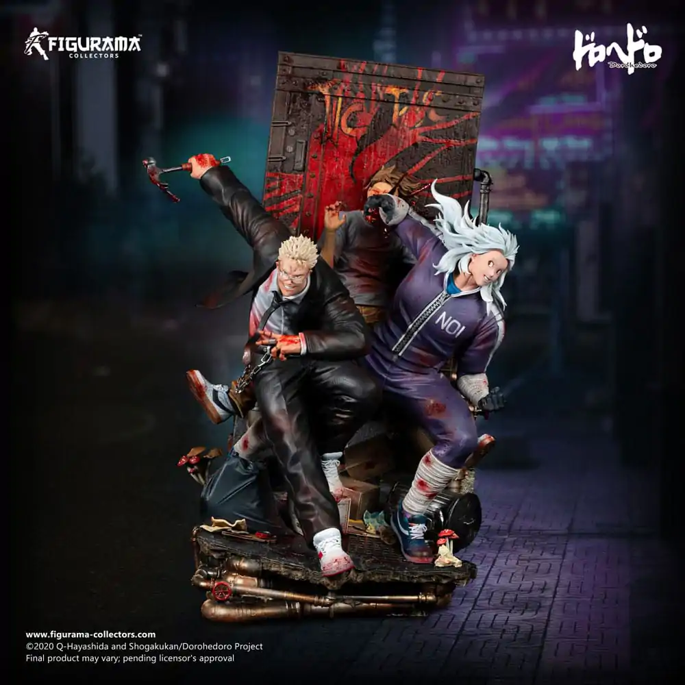 Dorohedoro Elite Diorama FiguriceZ Elite 1/8 Shin & Noi Elite 39 cm fotografija izdelka