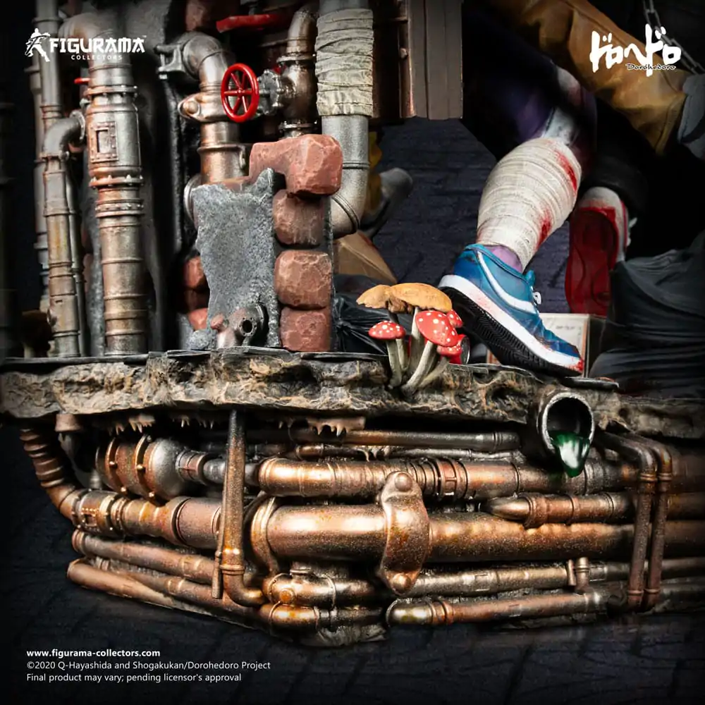 Dorohedoro Elite Diorama FiguriceZ Elite 1/8 Shin & Noi Elite 39 cm fotografija izdelka