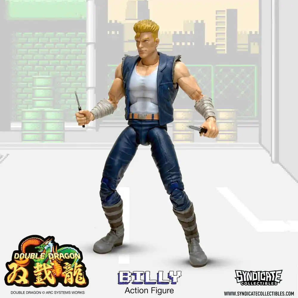 Double Dragon Deluxe Akcijska figura 1/12 Billy 18 cm fotografija izdelka