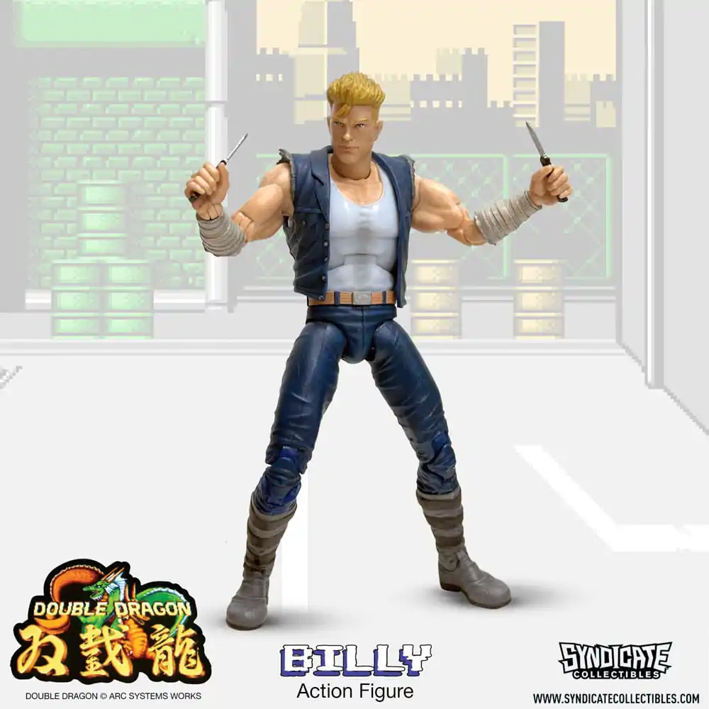 Double Dragon Deluxe Akcijska figura 1/12 Billy 18 cm fotografija izdelka