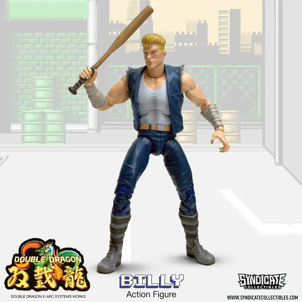 Double Dragon Deluxe Akcijska figura 1/12 Billy 18 cm fotografija izdelka