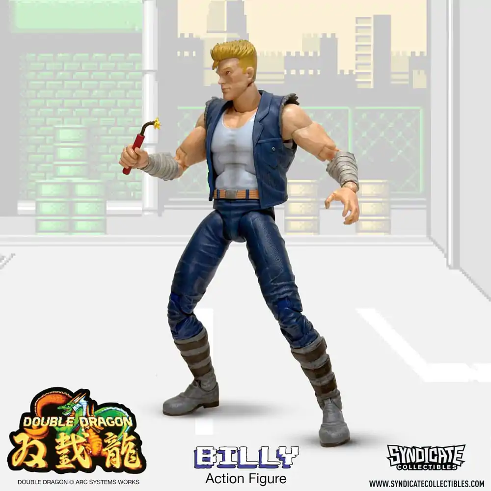 Double Dragon Deluxe Akcijska figura 1/12 Billy 18 cm fotografija izdelka