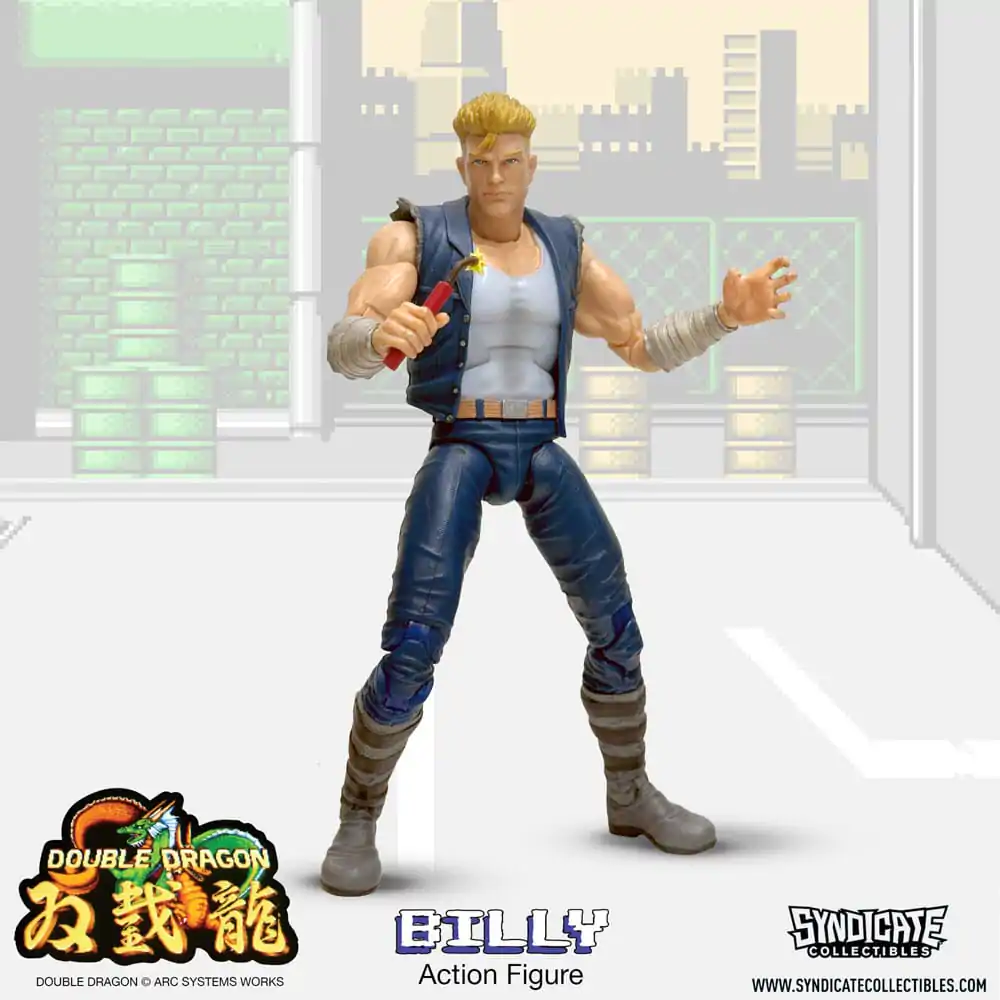 Double Dragon Deluxe Akcijska figura 1/12 Billy 18 cm fotografija izdelka