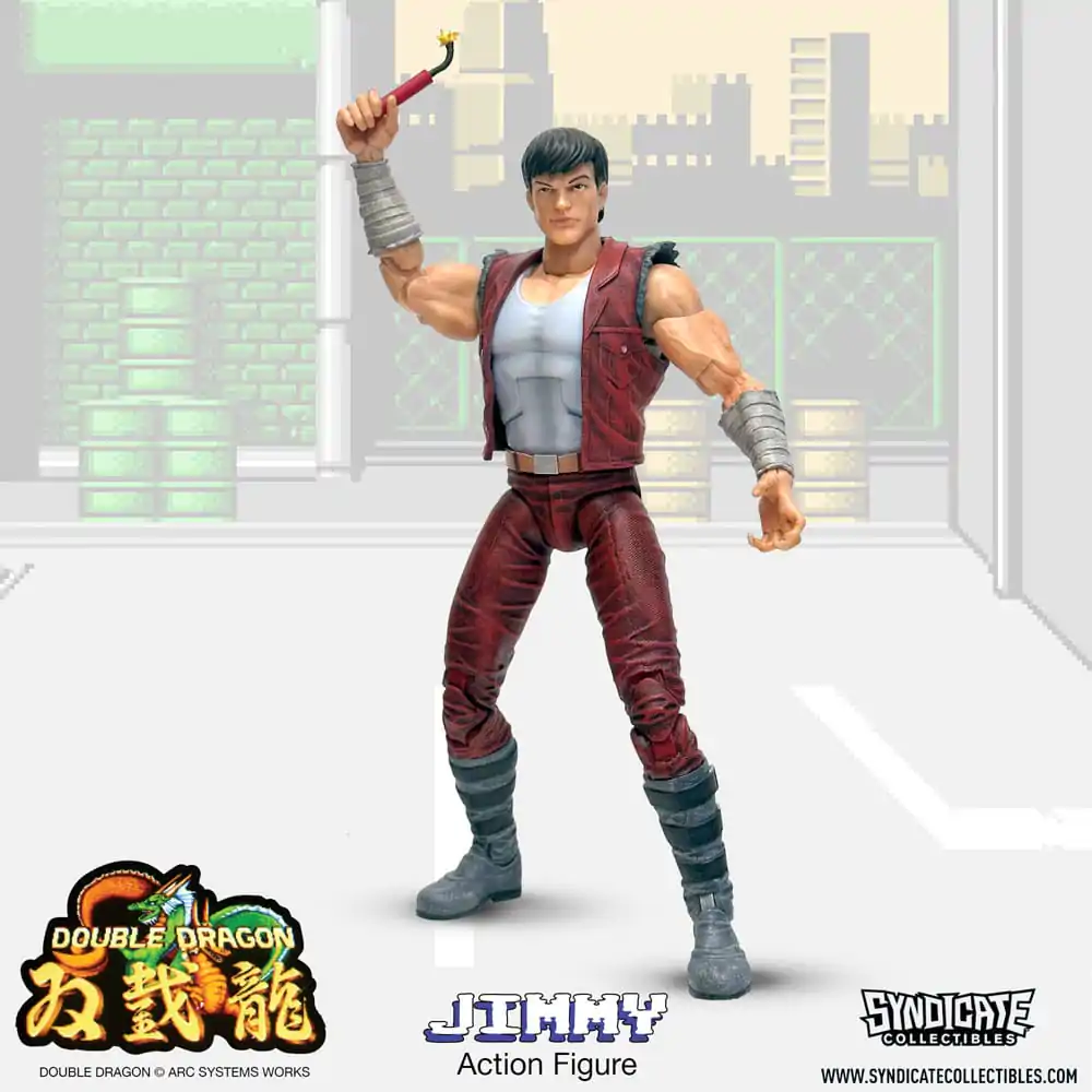 Double Dragon Deluxe akcijska figura 1/12 Jimmy 18 cm fotografija izdelka