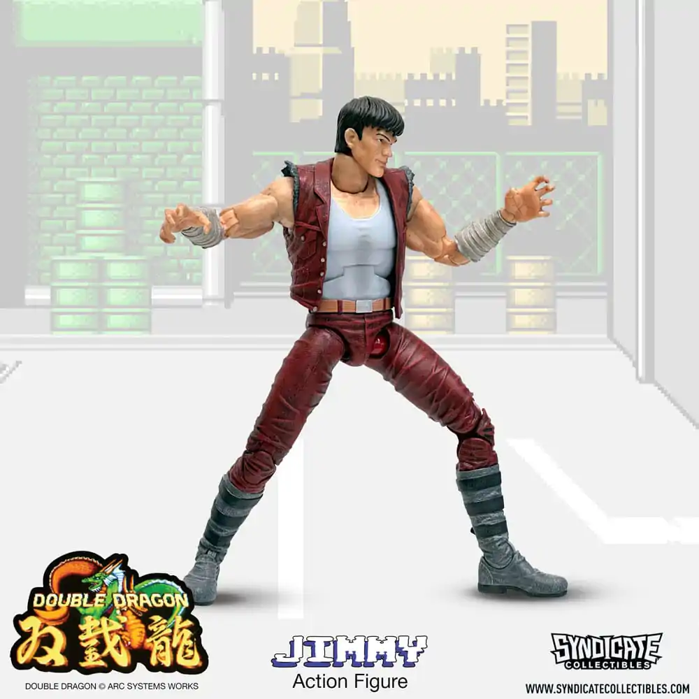 Double Dragon Deluxe akcijska figura 1/12 Jimmy 18 cm fotografija izdelka