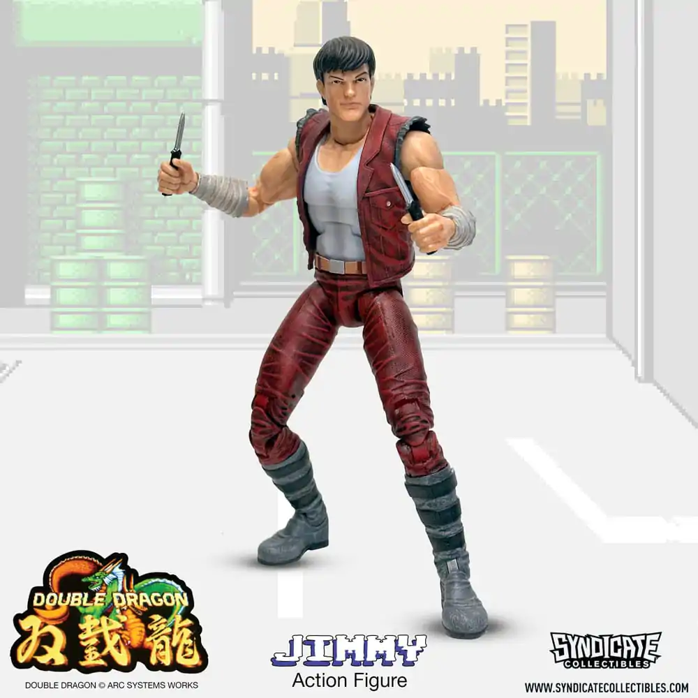 Double Dragon Deluxe akcijska figura 1/12 Jimmy 18 cm fotografija izdelka