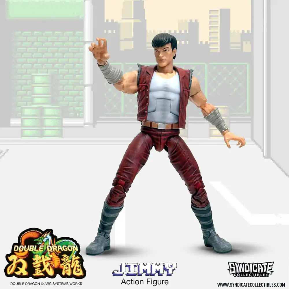 Double Dragon Deluxe akcijska figura 1/12 Jimmy 18 cm fotografija izdelka