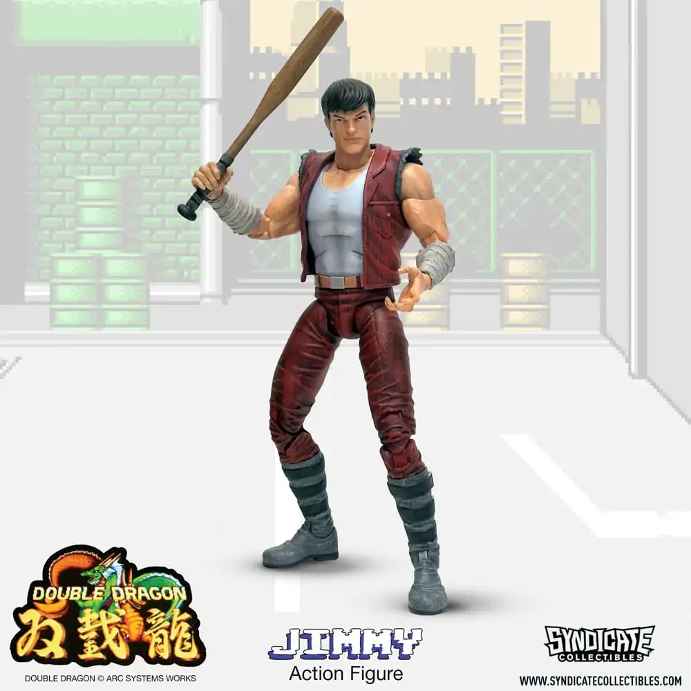 Double Dragon Deluxe akcijska figura 1/12 Jimmy 18 cm fotografija izdelka