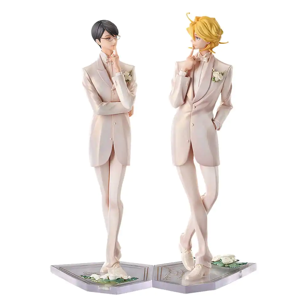 Doukyusei PVC Kipa 2-Pack 1/7 Hikaru Kusakabe & Licht Sajo: Wedding Ver. 24 cm fotografija izdelka