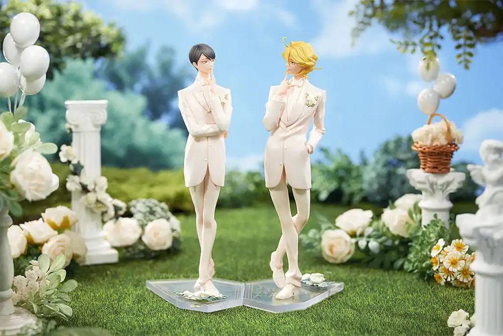 Doukyusei PVC Kipa 2-Pack 1/7 Hikaru Kusakabe & Licht Sajo: Wedding Ver. 24 cm fotografija izdelka