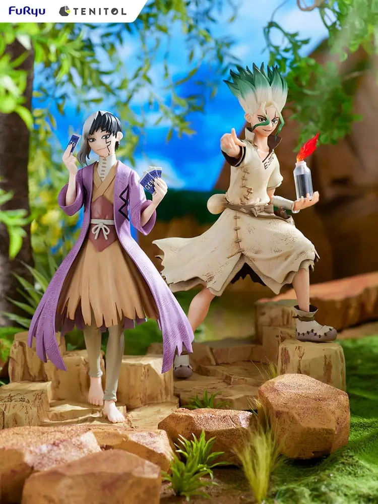 Dr. Stone PVC figurica Gen Asagiri 28 cm fotografija izdelka