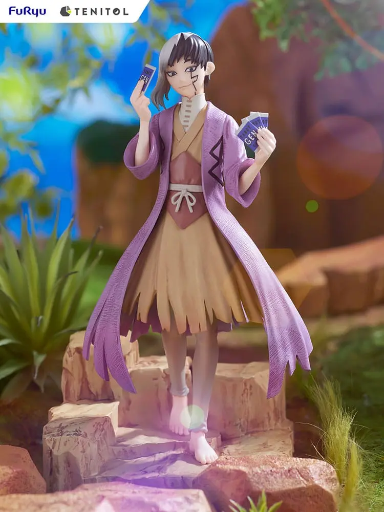 Dr. Stone PVC figurica Gen Asagiri 28 cm fotografija izdelka