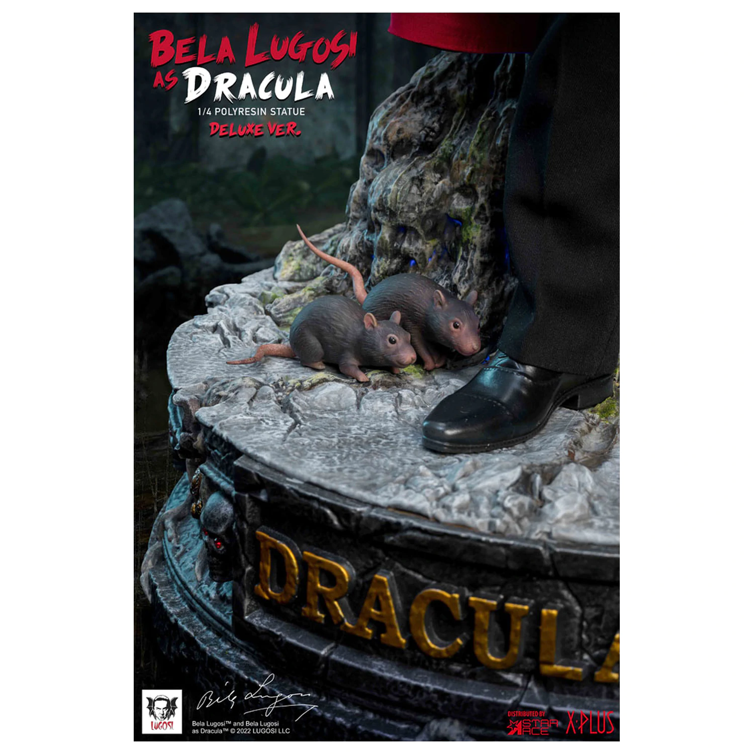 Dracula (1931) Superb Scale kip 1/4 Bela Lugosi as Dracula Deluxe različica 60 cm fotografija izdelka