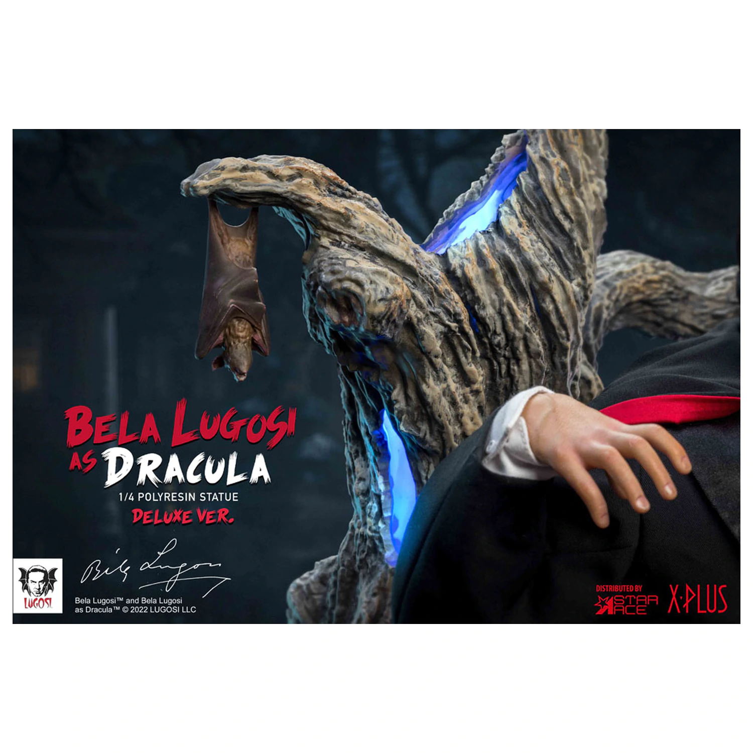 Dracula (1931) Superb Scale kip 1/4 Bela Lugosi as Dracula Deluxe različica 60 cm fotografija izdelka