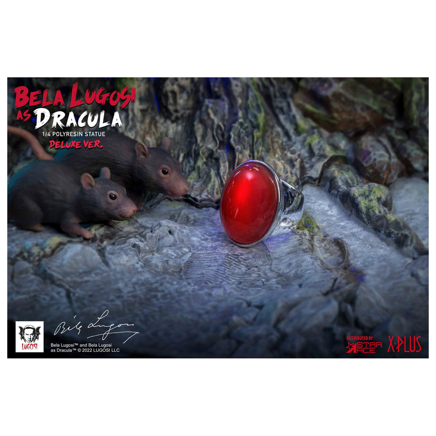 Dracula (1931) Superb Scale kip 1/4 Bela Lugosi as Dracula Deluxe različica 60 cm fotografija izdelka