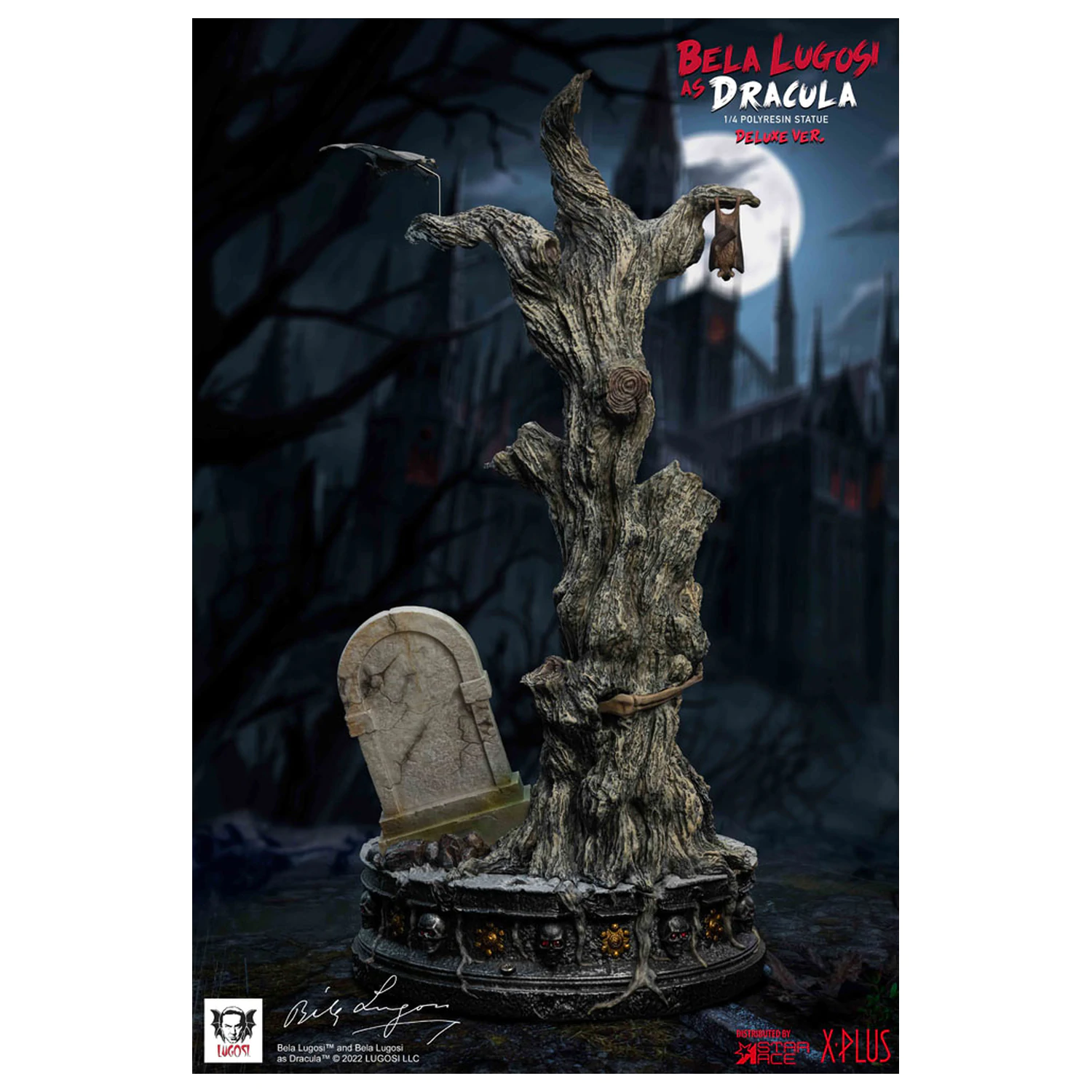 Dracula (1931) Superb Scale kip 1/4 Bela Lugosi as Dracula Deluxe različica 60 cm fotografija izdelka