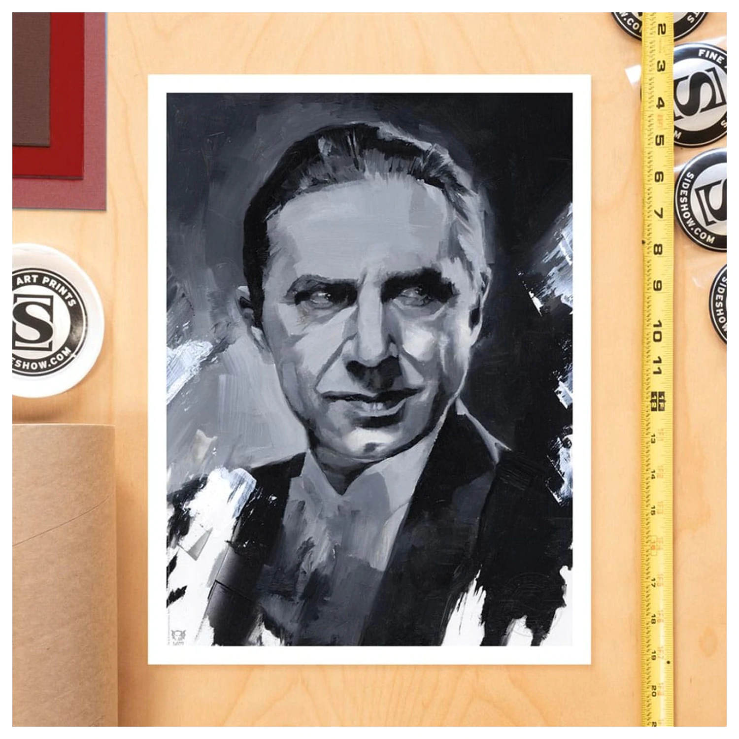 Dracula Art Print Dracula avtorja Chris Valentine 41 x 31 cm - brez okvirja fotografija izdelka