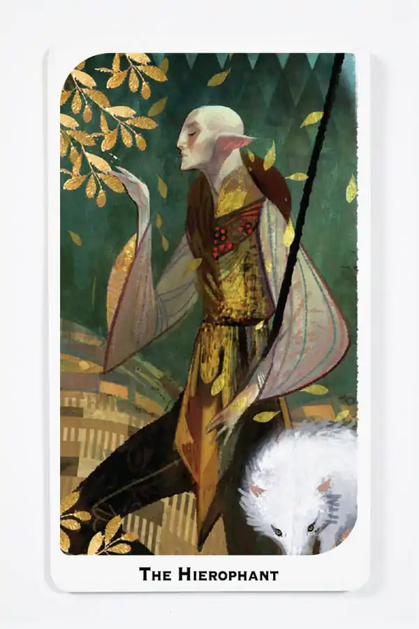 Dragon Age Kip Solas the Hierophant Tarot 14 cm fotografija izdelka