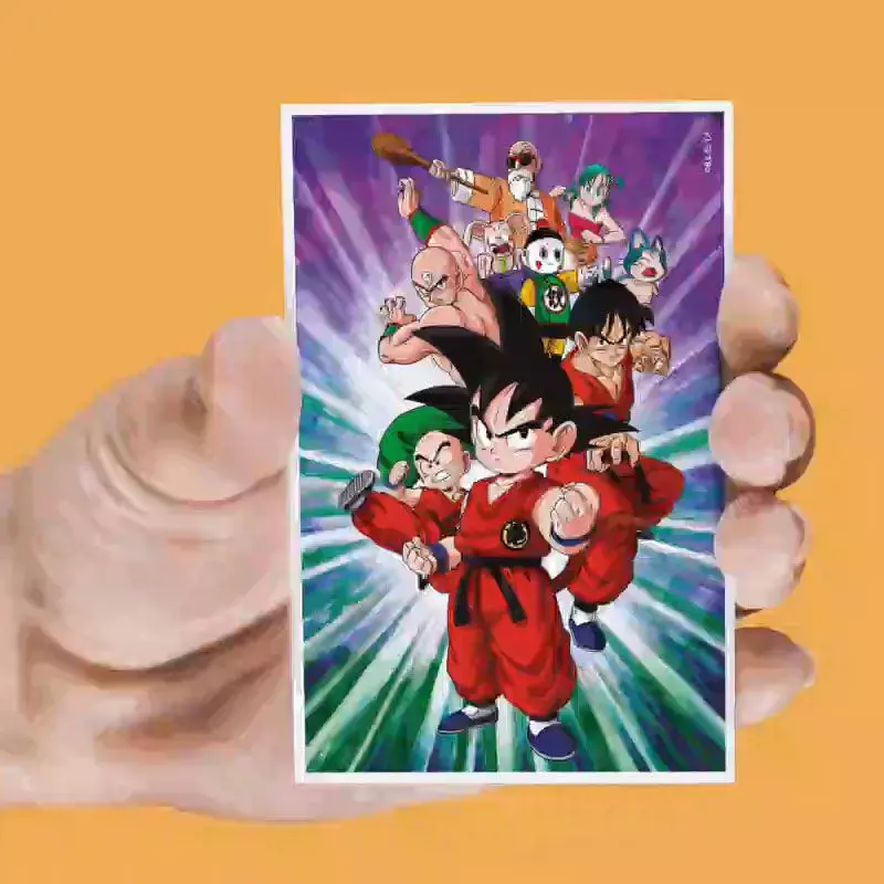 Dragon Ball komplet 4 magnetov fotografija izdelka
