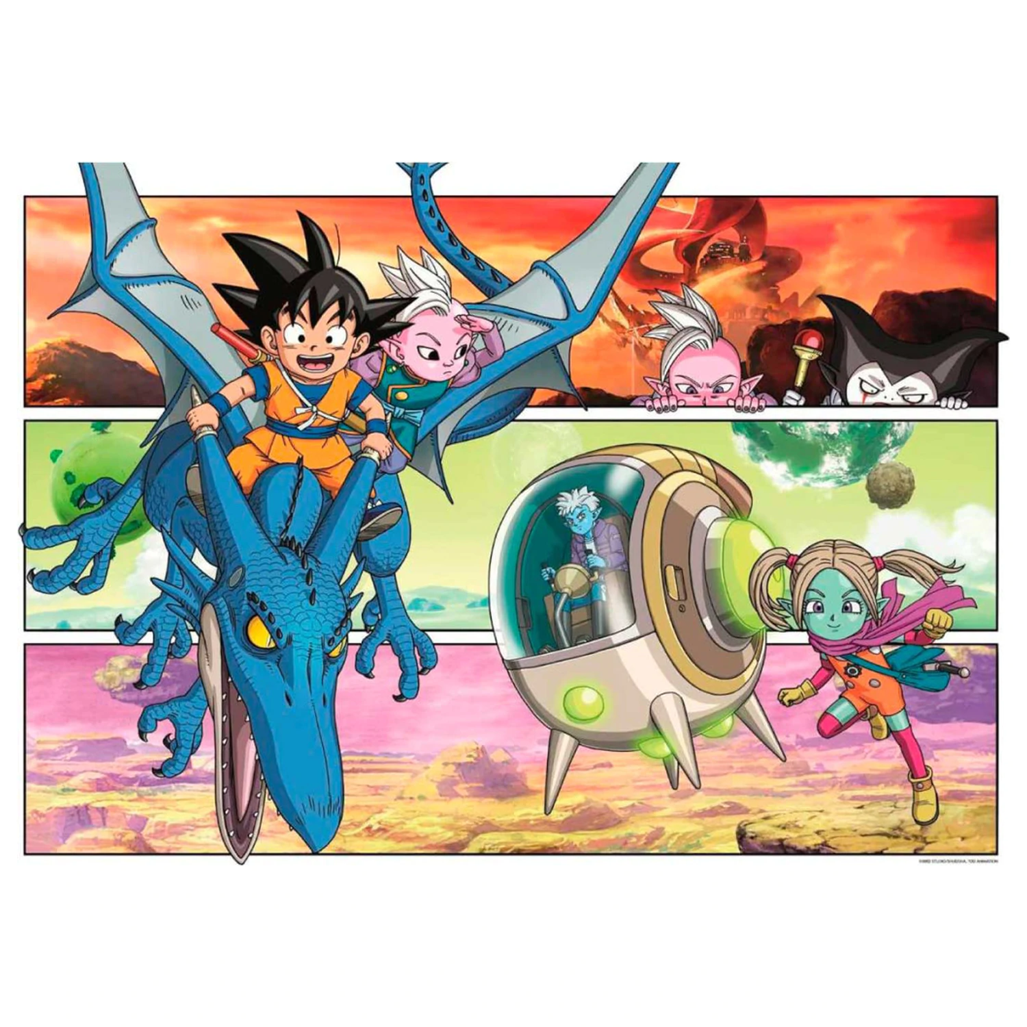 Dragon Ball Daima sestavljanka Super s 104 kosi fotografija izdelka