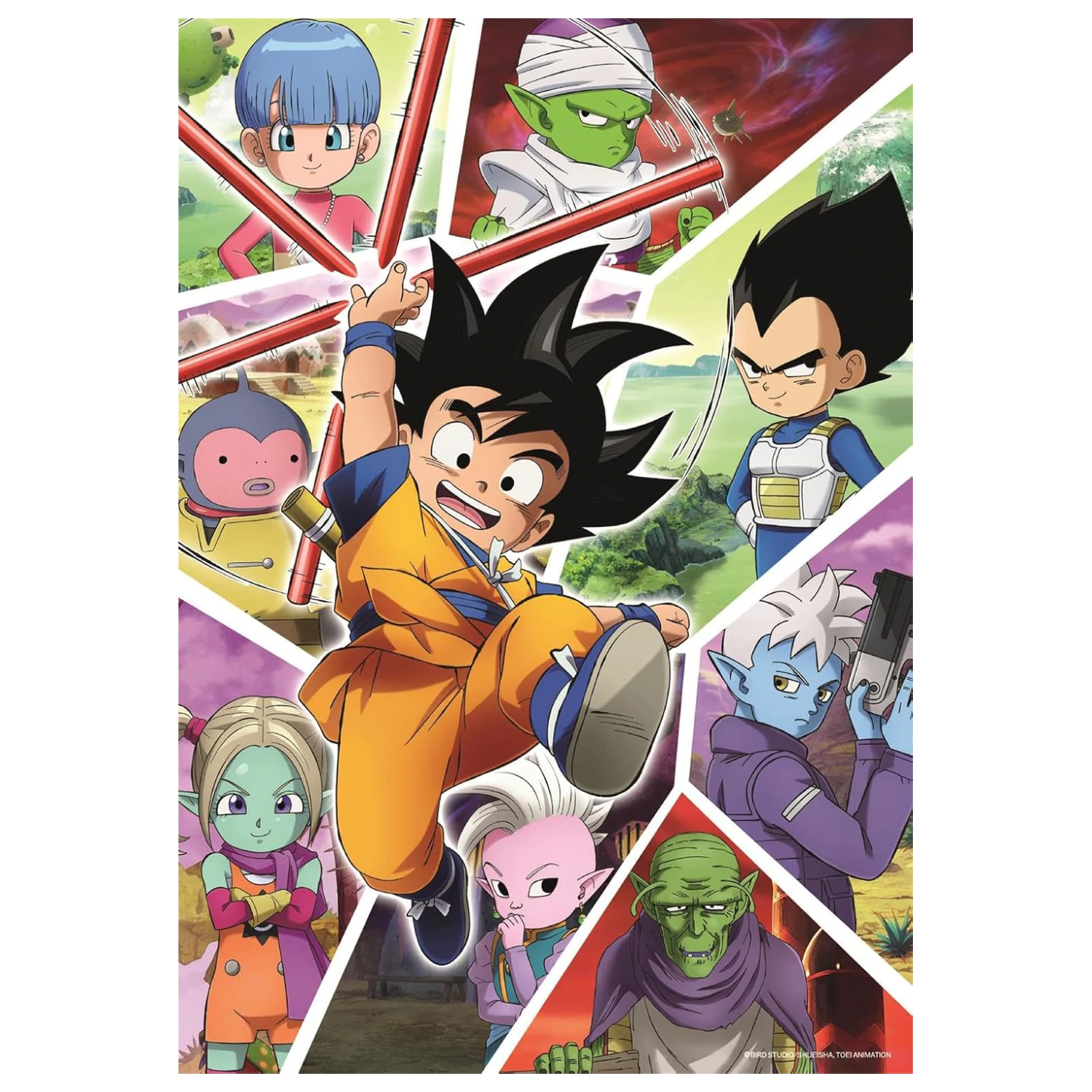 Dragon Ball Daima Hero 104-delna Super sestavljanka fotografija izdelka
