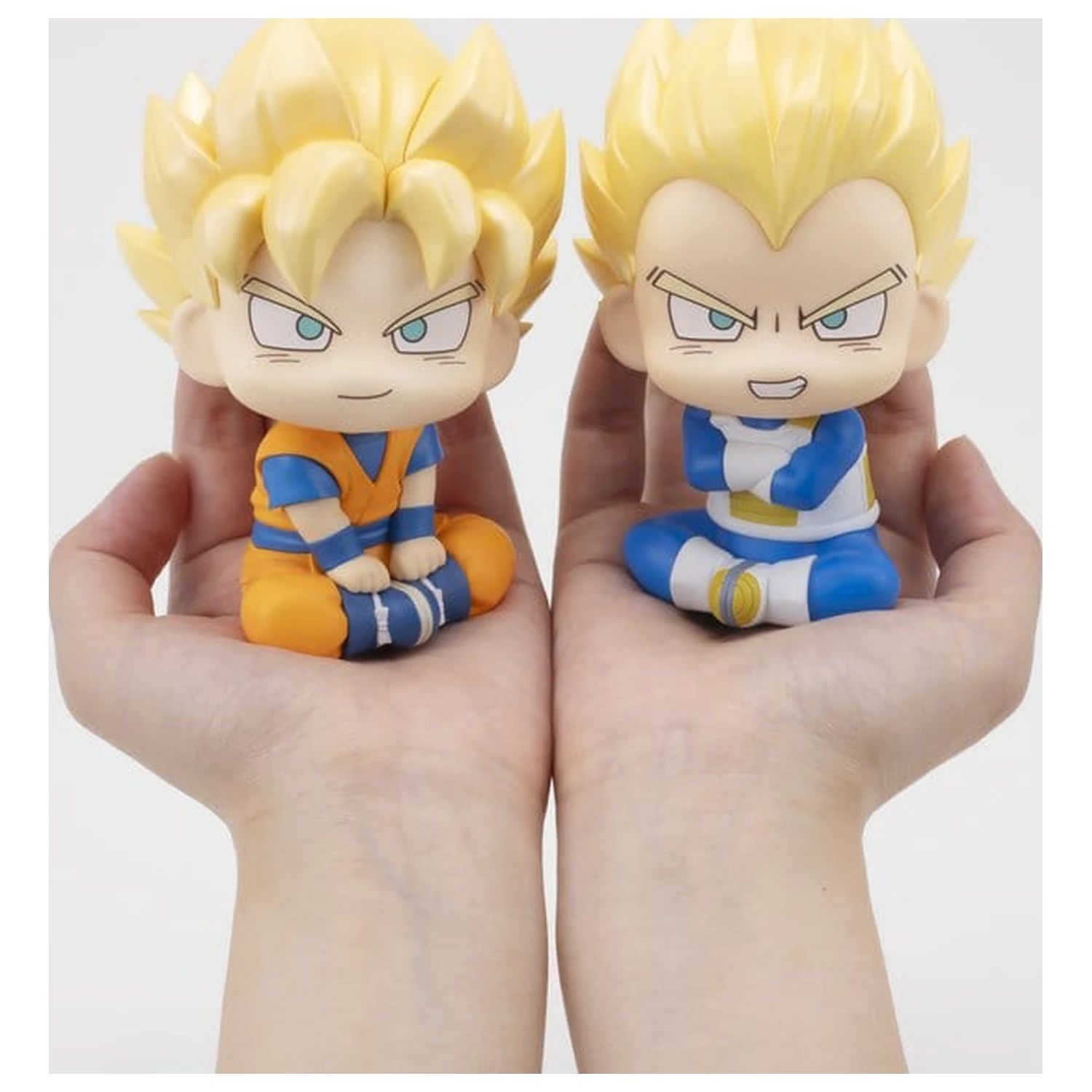 Dragon Ball DAIMA Look Up PVC Figurice 2-paket Super Saiyan Son Goku (mini) & Super Saiyan Vegeta (mini) 11 cm (z darilom) fotografija izdelka