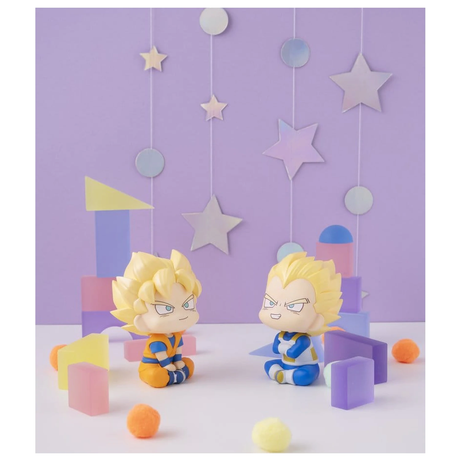 Dragon Ball DAIMA Look Up PVC Figurice 2-paket Super Saiyan Son Goku (mini) & Super Saiyan Vegeta (mini) 11 cm (z darilom) fotografija izdelka