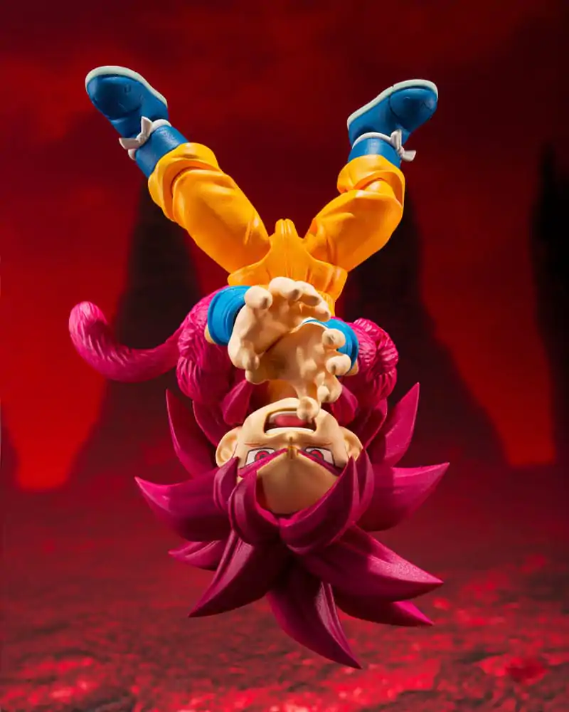 Dragon Ball Daima S.H.Figuarts akcijska figura Super Saiyan 4 Son Goku (mini) 8 cm fotografija izdelka