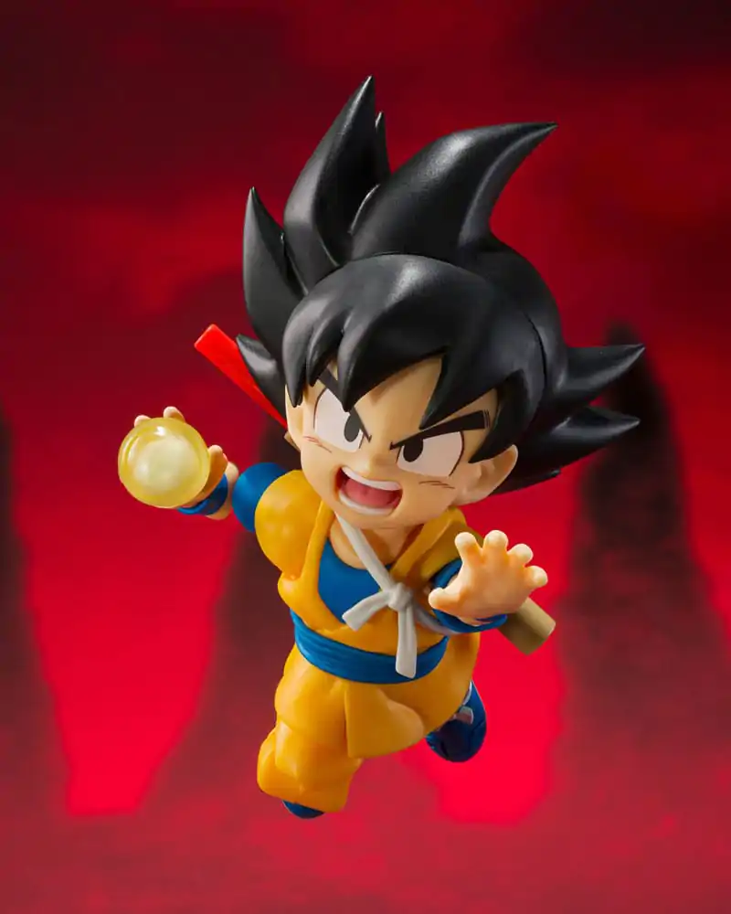 Dragon Ball Daima S.H.Figuarts akcijska figura Super Saiyan 4 Son Goku (mini) 8 cm fotografija izdelka
