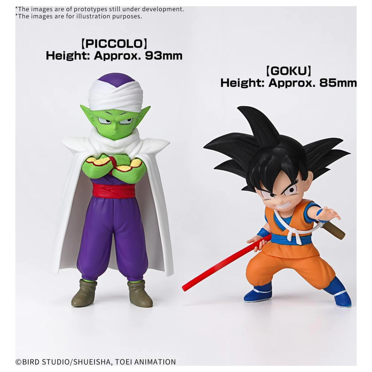 Dragon Ball Daima Son Goku (Mini) & Piccolo (Mini) Komplet modelov fotografija izdelka