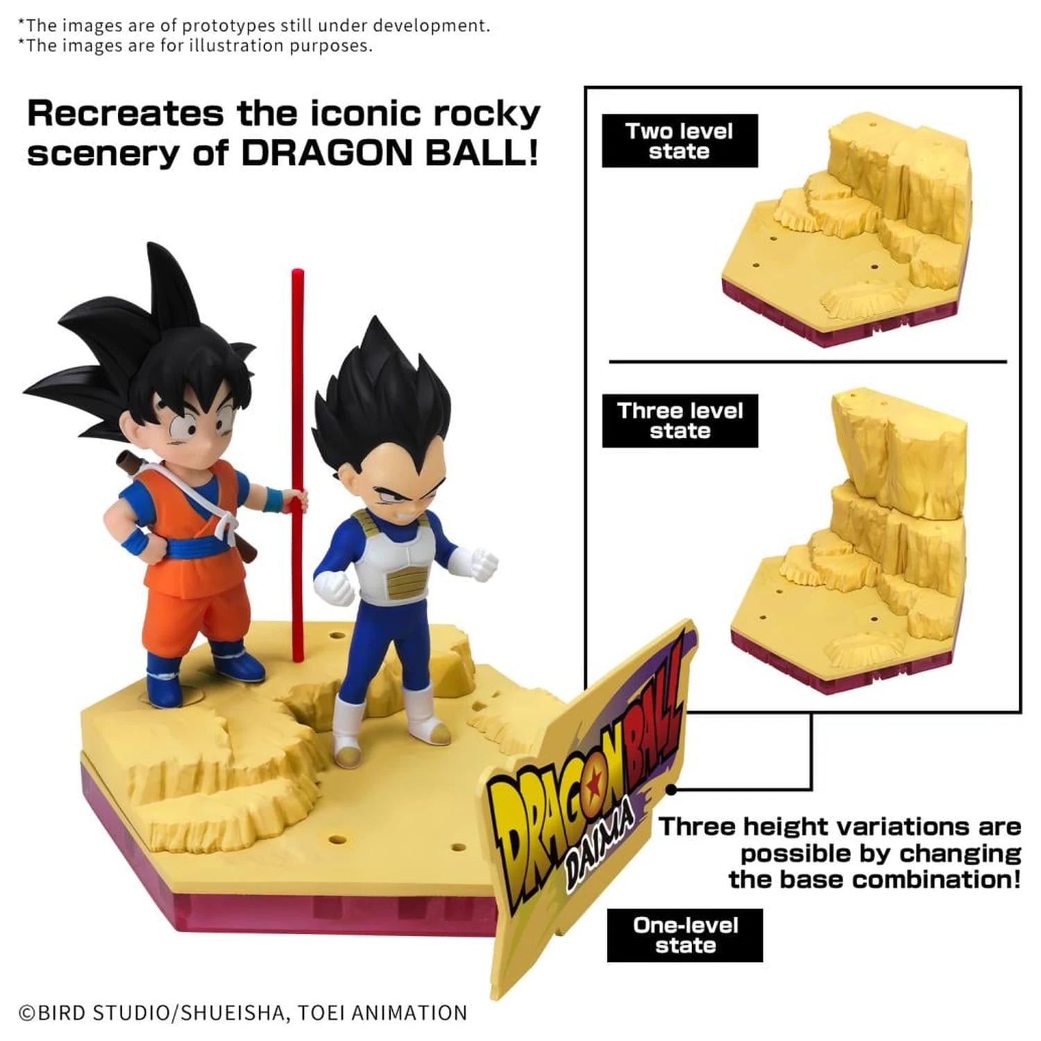 Dragon Ball Daima Son Goku (Mini) & Vegeta (Mini) Komplet modelov fotografija izdelka