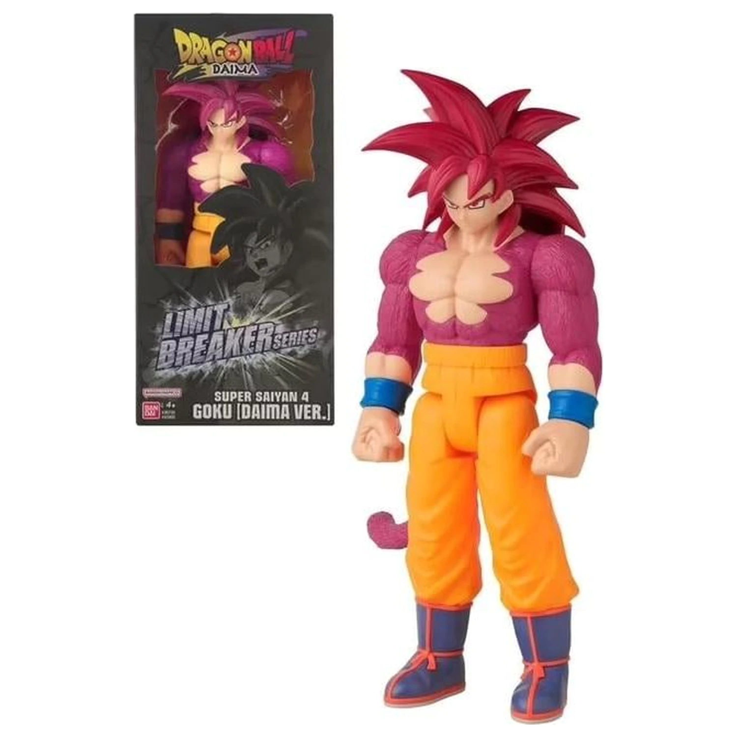 Dragon Ball Daima SS4 Goku Giant Figure Limit Breaker 30 centimetrov fotografija izdelka