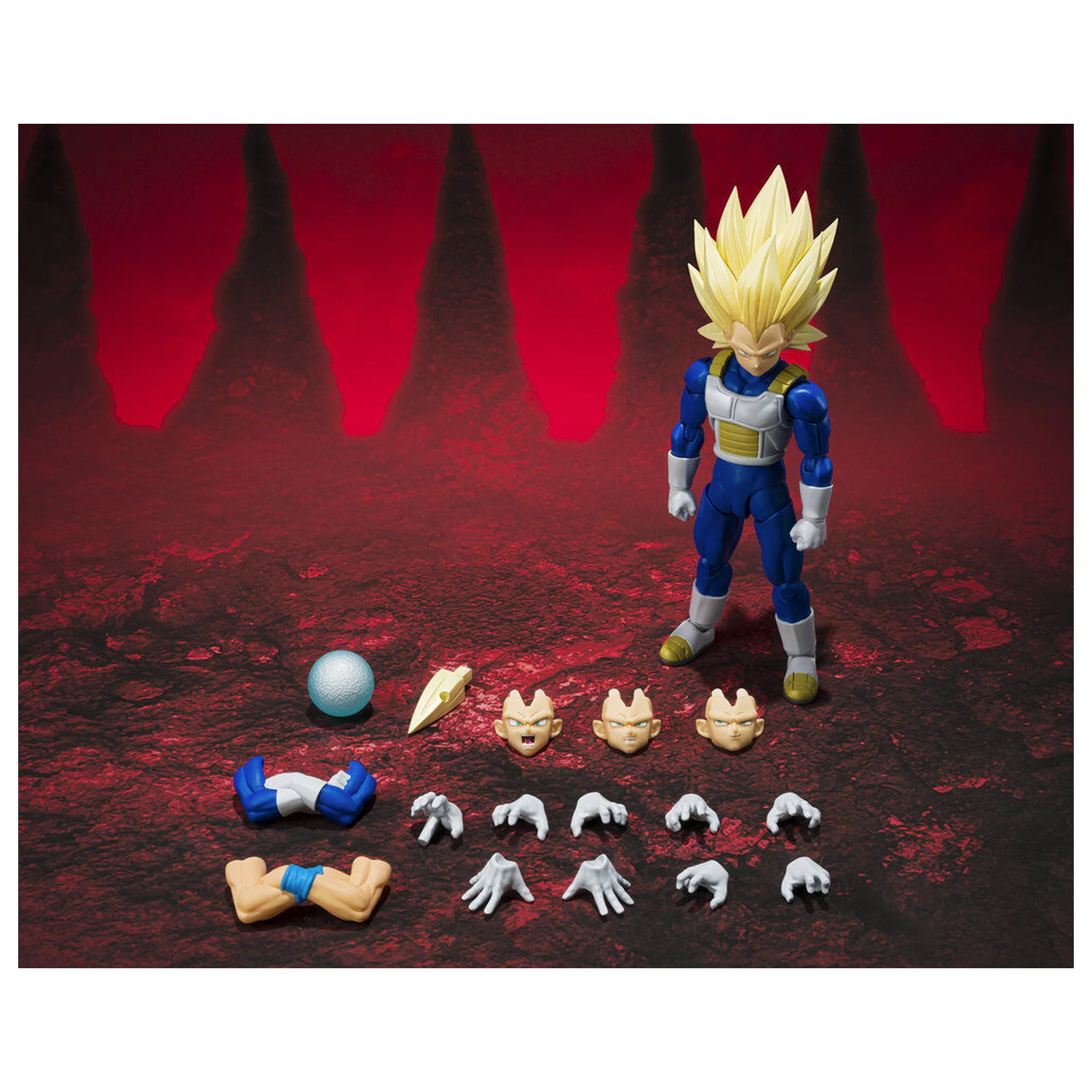 Dragon Ball Daima Super Saiyan 3 Vegeta Daima S.H. Figuarts figura 15cm fotografija izdelka