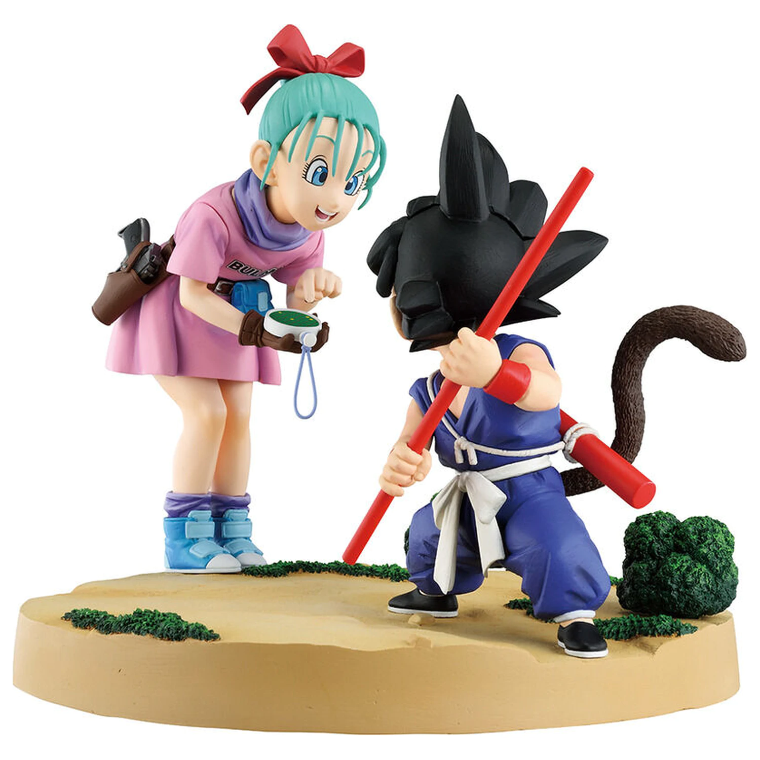 Dragon Ball Fantastic Adventure 3 Goku Bulma Ichibansho figura 17cm fotografija izdelka