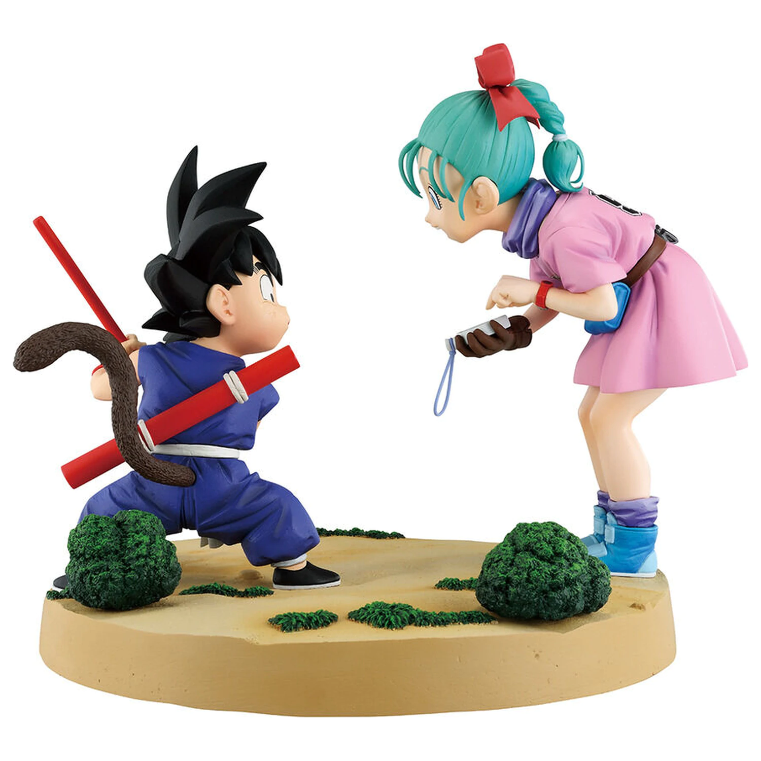 Dragon Ball Fantastic Adventure 3 Goku Bulma Ichibansho figura 17cm fotografija izdelka
