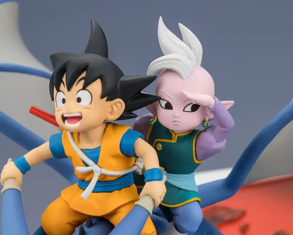 Dragon Ball Figuarts ZERO PVC socha Son Goku (mini) & Supreme Kai (mini) Welcome to the great Adventure! 23 cm fotografija izdelka