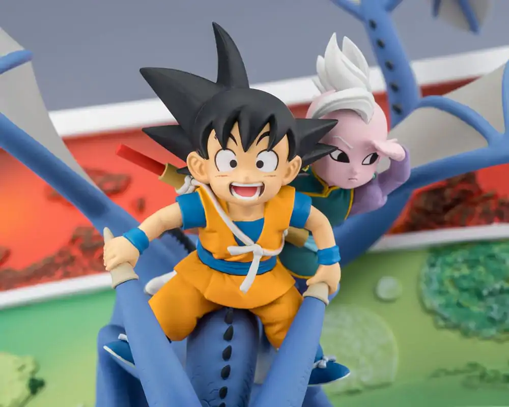 Dragon Ball Figuarts ZERO PVC socha Son Goku (mini) & Supreme Kai (mini) Welcome to the great Adventure! 23 cm fotografija izdelka