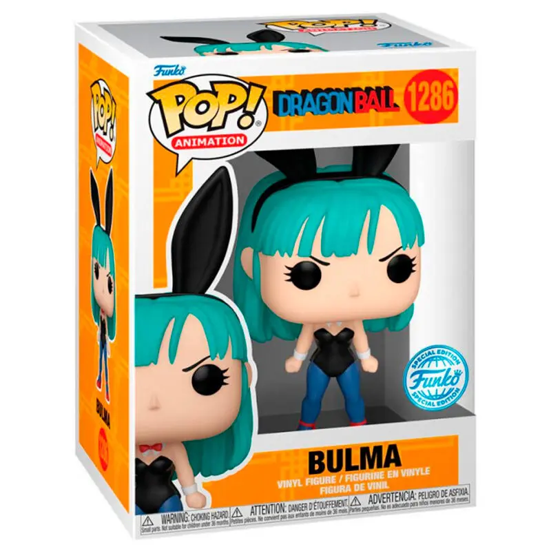 Dragon Ball POP! Animation Vinilna figura Bulma (Bunny) 9 cm fotografija izdelka