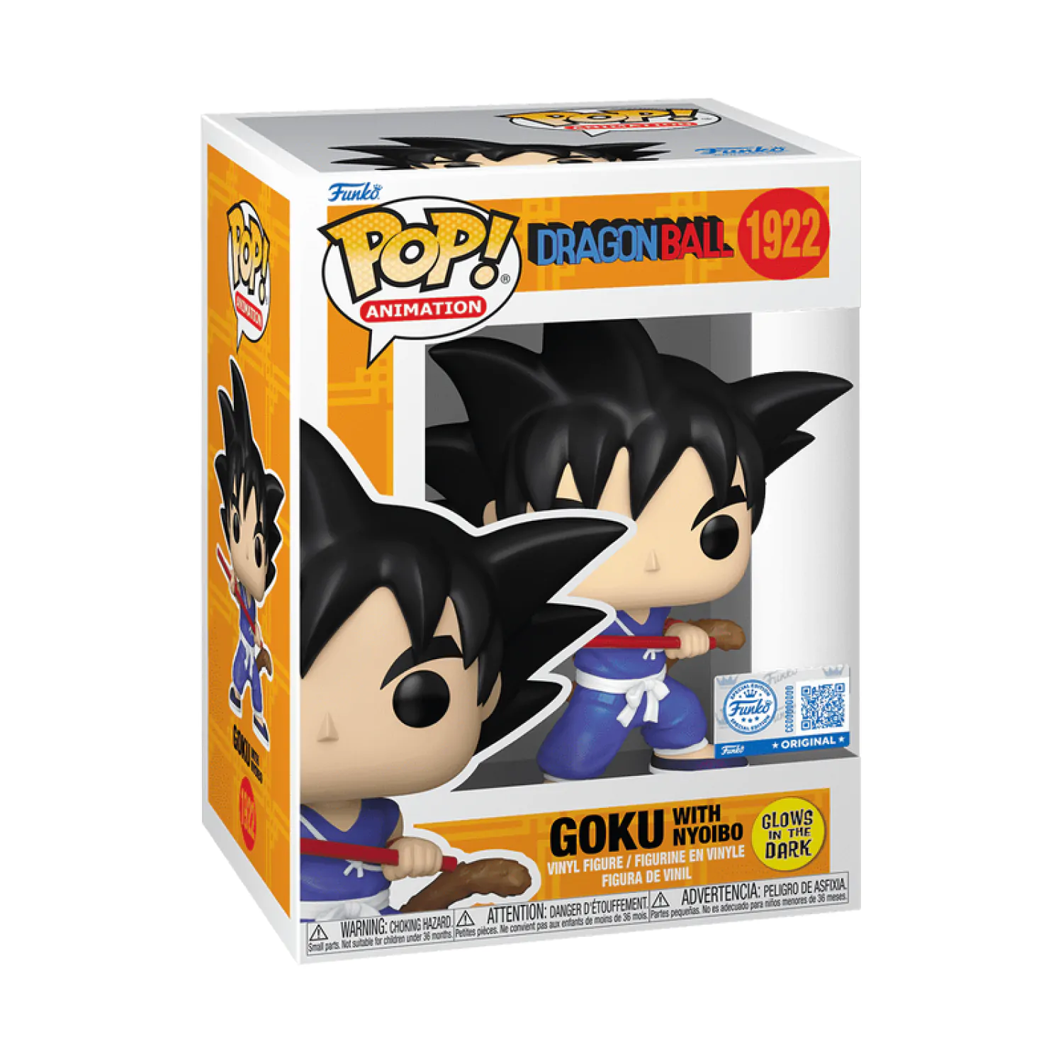 Dragon Ball Funko POP! figura Goku With Nyoibo (GW) 9 cm fotografija izdelka