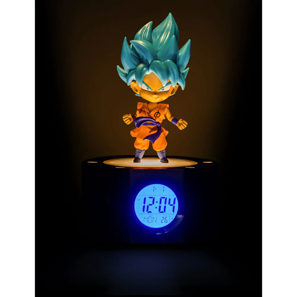 Dragon Ball Super Budilka z lučko Goku 18 cm fotografija izdelka