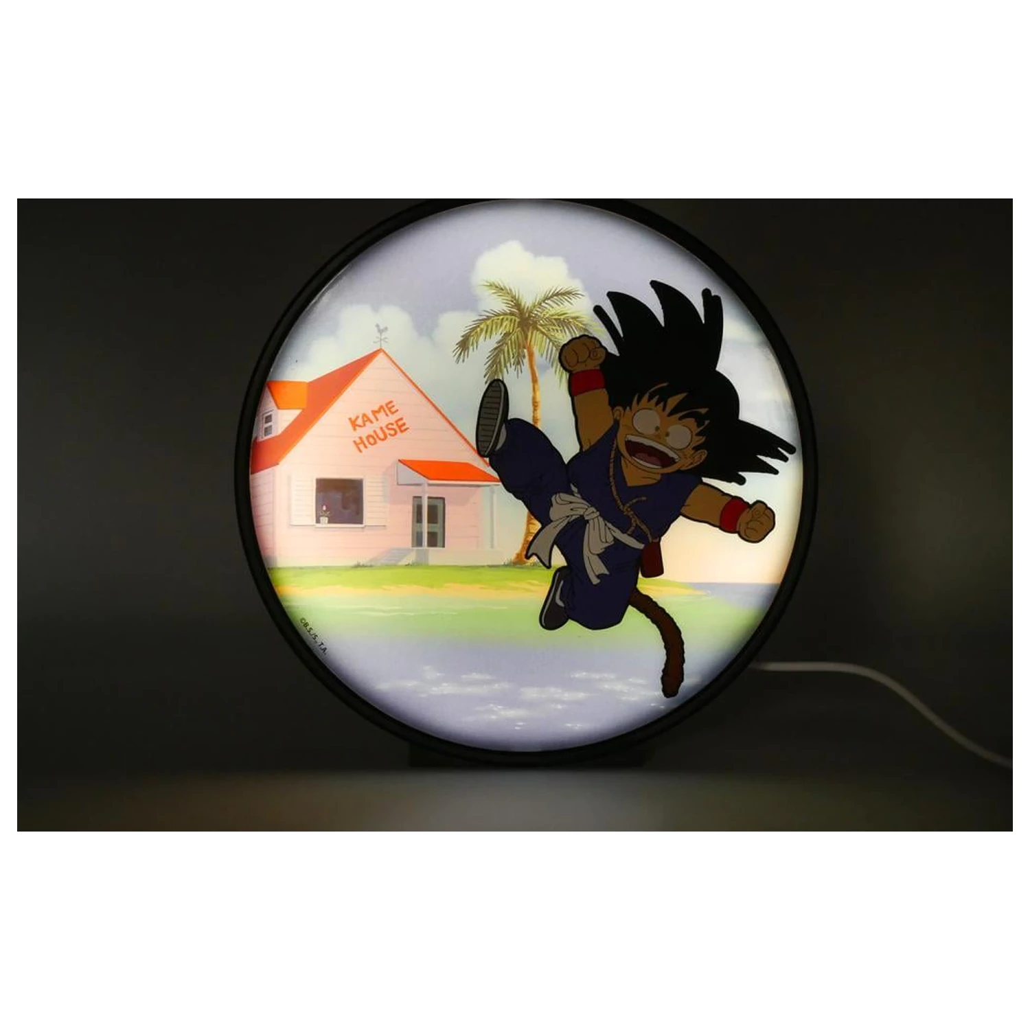 Dragon Ball Goku Kame House Osvetljena lučka fotografija izdelka
