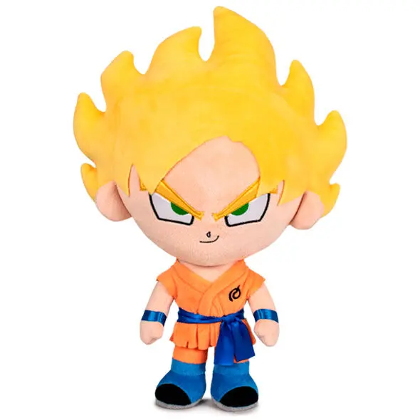 Dragon Ball Goku Super Saiyan Plišasta igrača 22cm fotografija izdelka