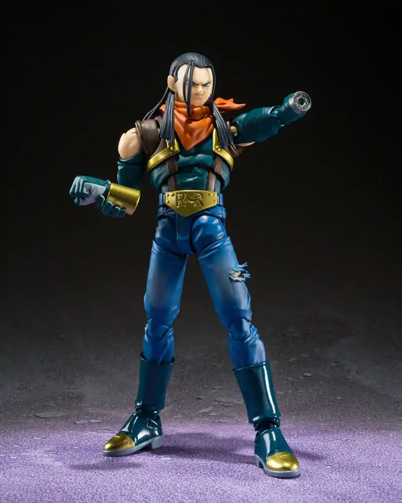 Dragon Ball GT S.H.Figuarts Akcijska Figura Super Android 17 20 cm fotografija izdelka