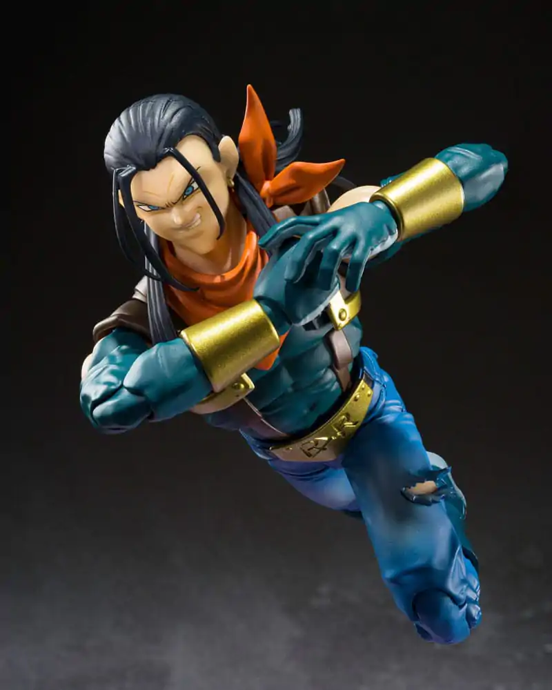 Dragon Ball GT S.H.Figuarts Akcijska Figura Super Android 17 20 cm fotografija izdelka