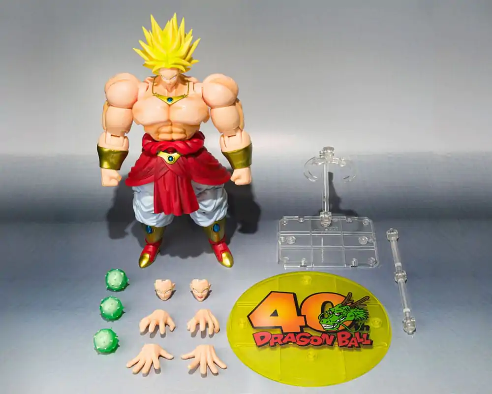 Akčná figúrka Dragon Ball S.H.Figuarts Broly 40th Anniversary Edition 19 cm fotografija izdelka