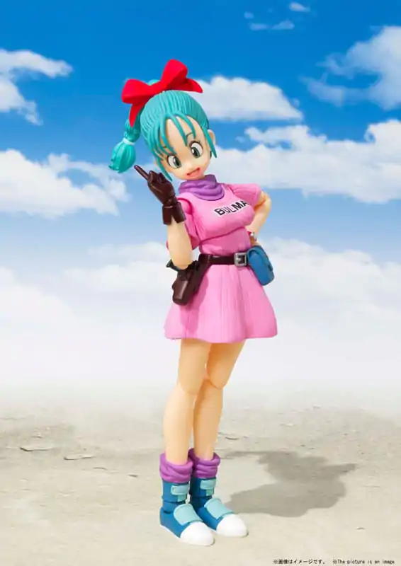 Dragon Ball S.H. Figuarts akcijska figura Bulma Adventure Begins 16 cm fotografija izdelka
