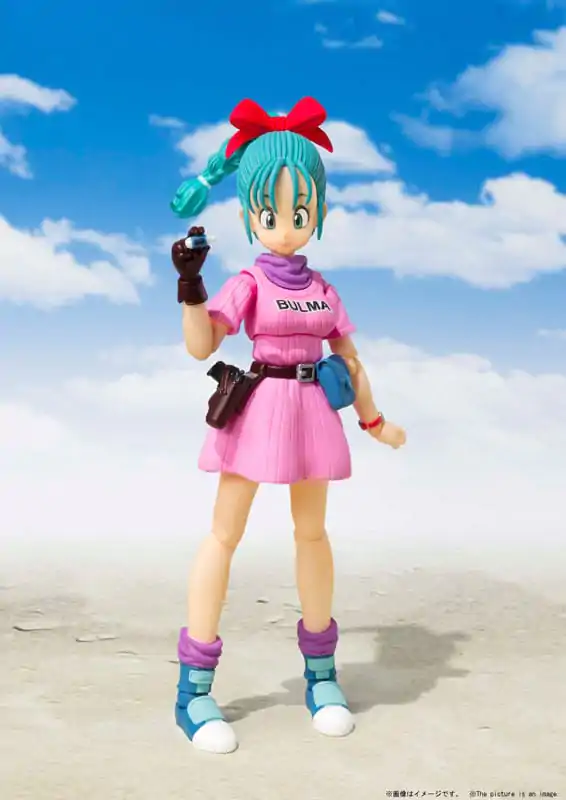 Dragon Ball S.H. Figuarts akcijska figura Bulma Adventure Begins 16 cm fotografija izdelka